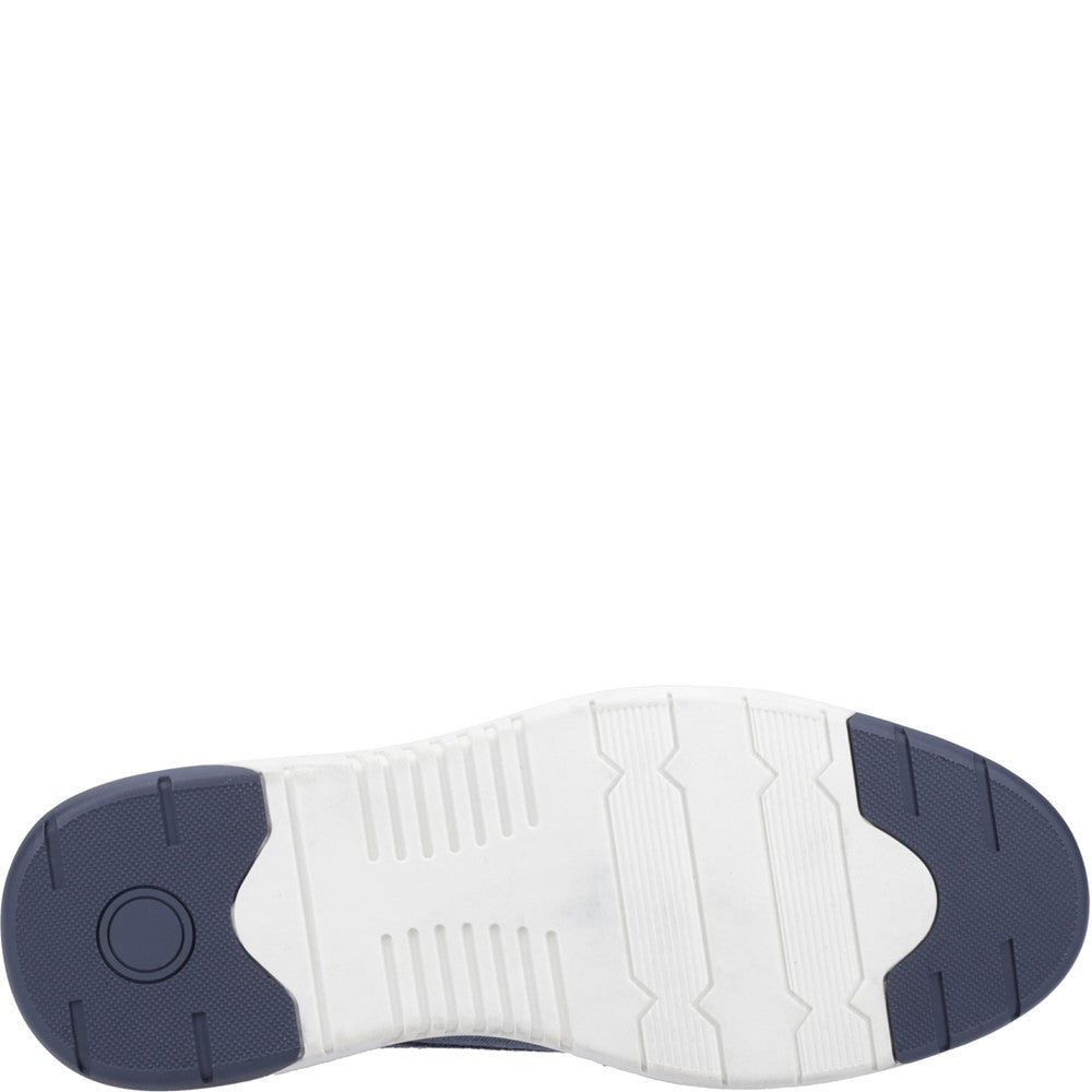 Lace Mens Summer Navy Hush Puppies Bruce Lace Up Shoe