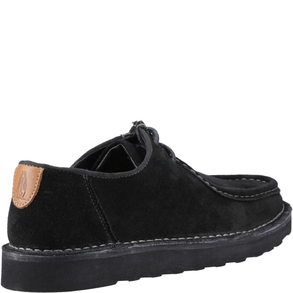 Lace Mens Summer Black Hush Puppies Otis Lace Up Shoe