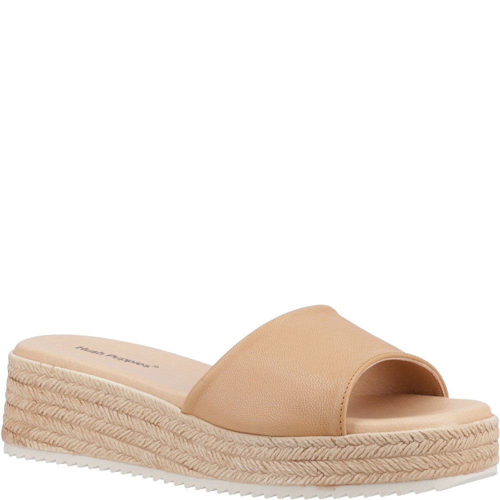 Sandal Ladies Summer Tan Hush Puppies Robin Slide