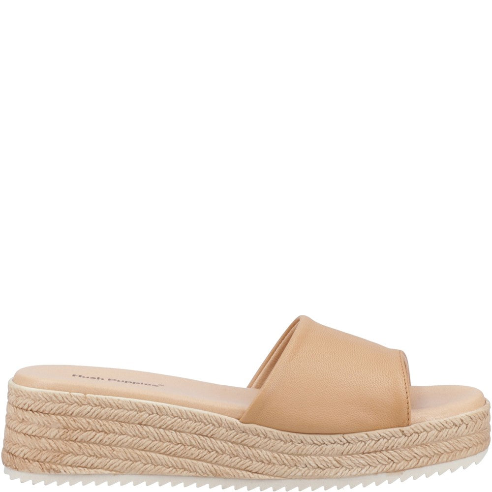 Sandal Ladies Summer Tan Hush Puppies Robin Slide