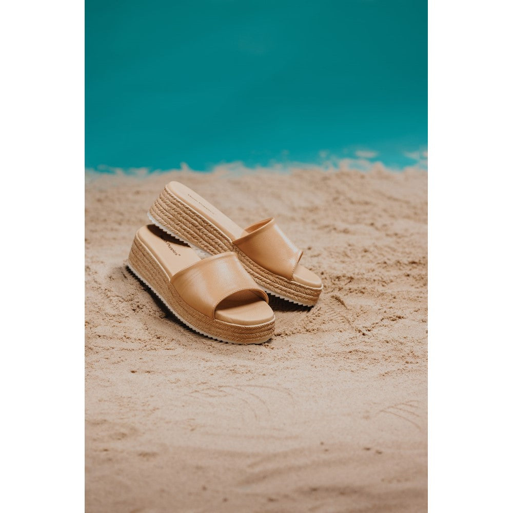Sandal Ladies Summer Tan Hush Puppies Robin Slide