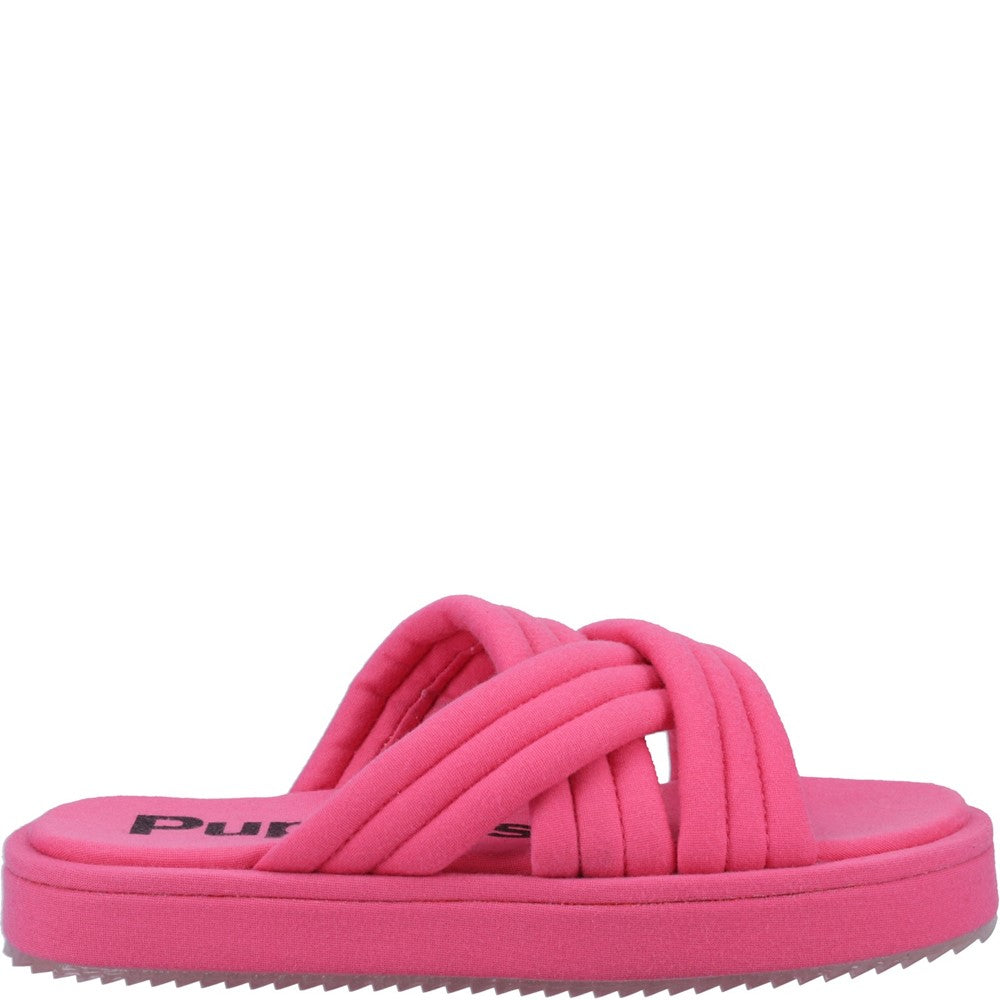 Sandal Ladies Summer Pink Hush Puppies Sienna Slide