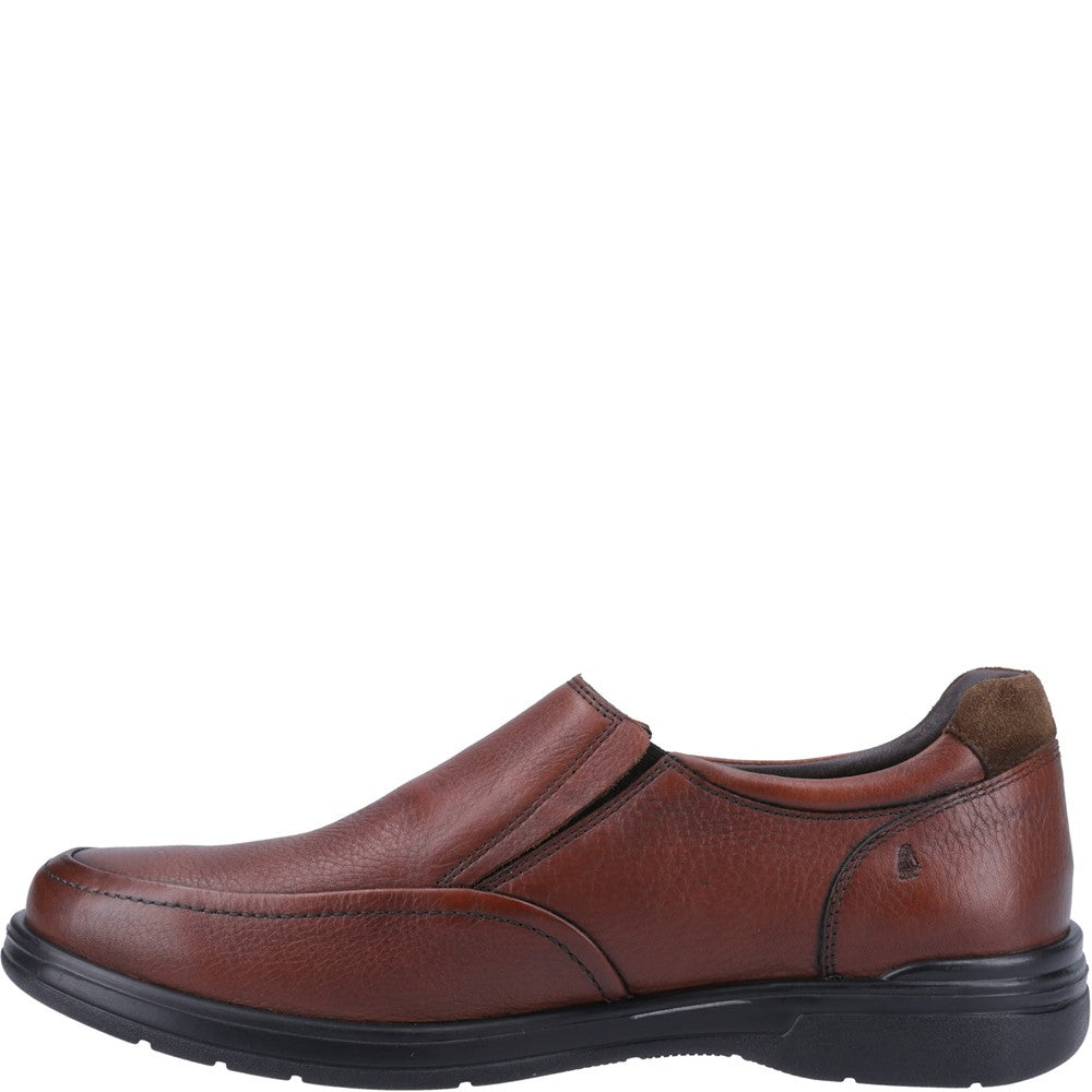 Mens Classic Slip On Shoes Brown Hush Puppies Matthew Slip On Shoe