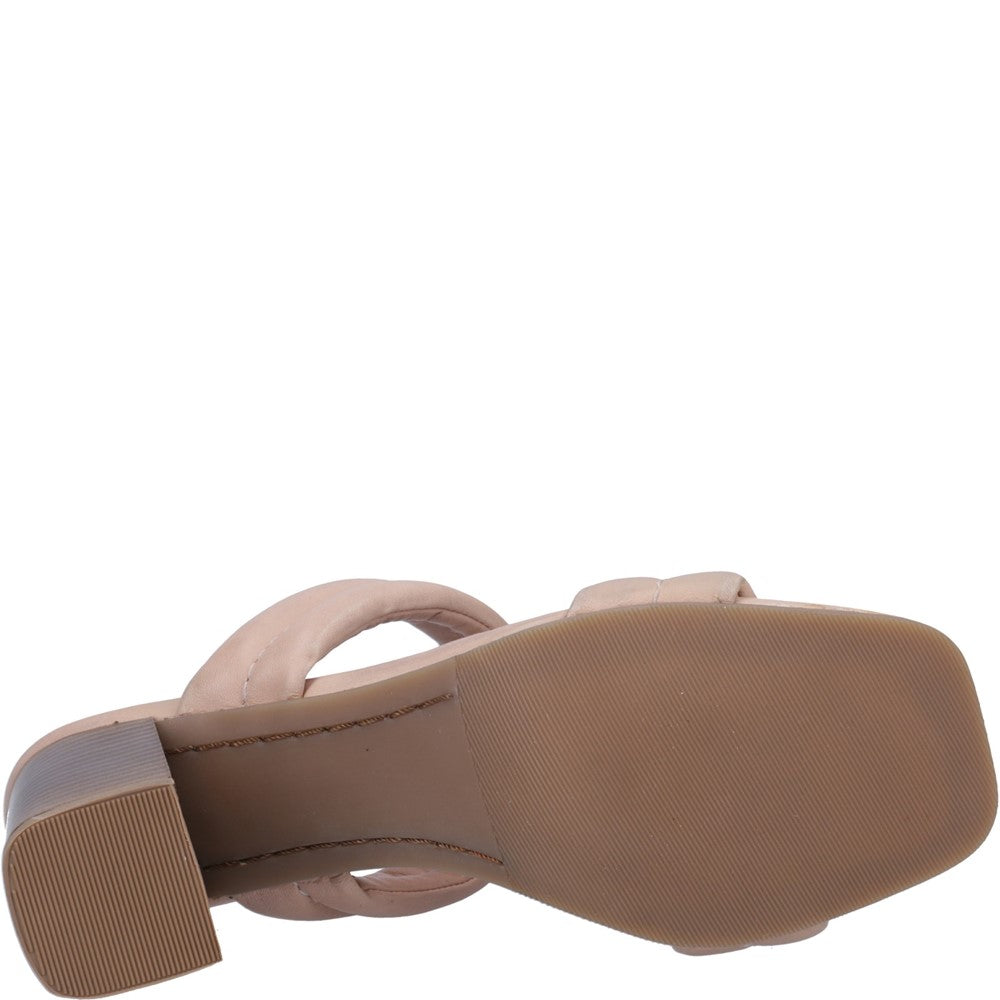 Ladies Heeled Sandals Blush Hush Puppies Katie Heeled Sandal