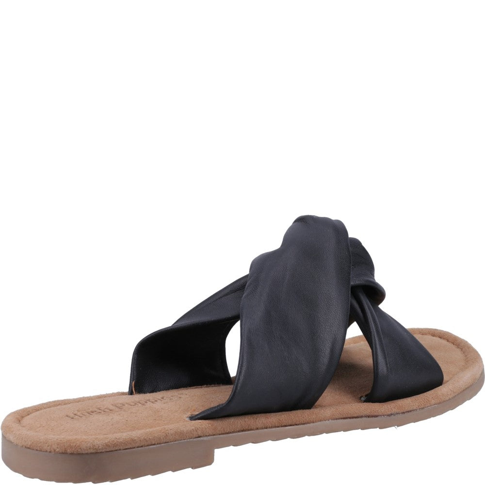 Sandal Ladies Summer Black Hush Puppies Amy Mule Sandal
