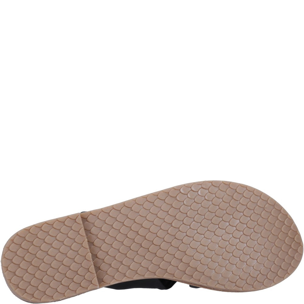 Sandal Ladies Summer Black Hush Puppies Amy Mule Sandal