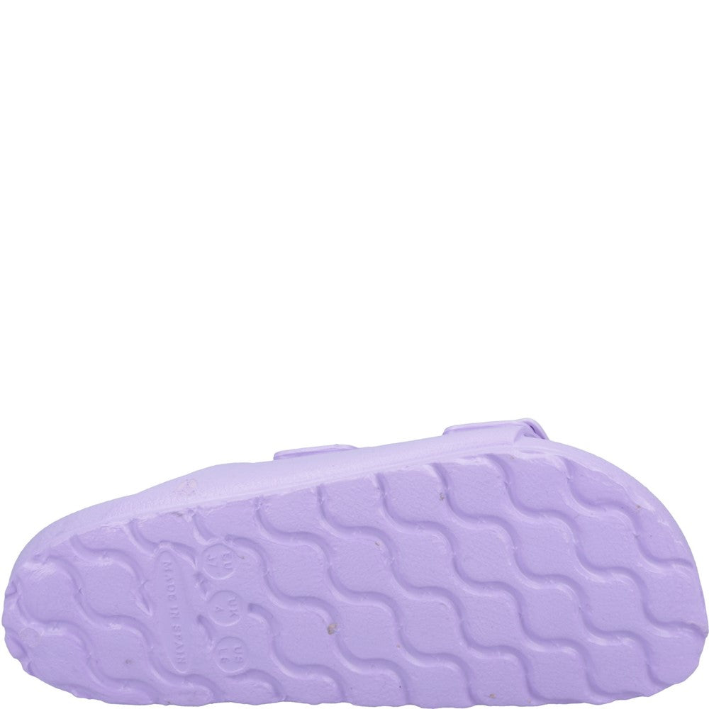 Sandal Ladies Summer Lilac Hush Puppies Lorna Mule Sandal