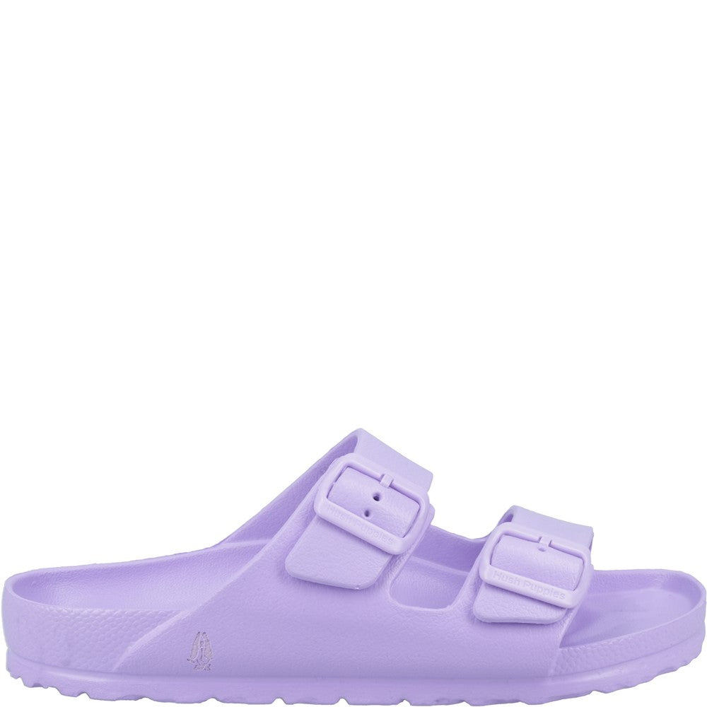 Sandal Ladies Summer Lilac Hush Puppies Lorna Mule Sandal