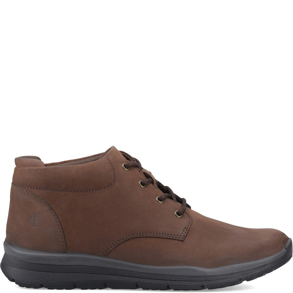 Mens Boots Dark Brown Hush Puppies Finton Boot