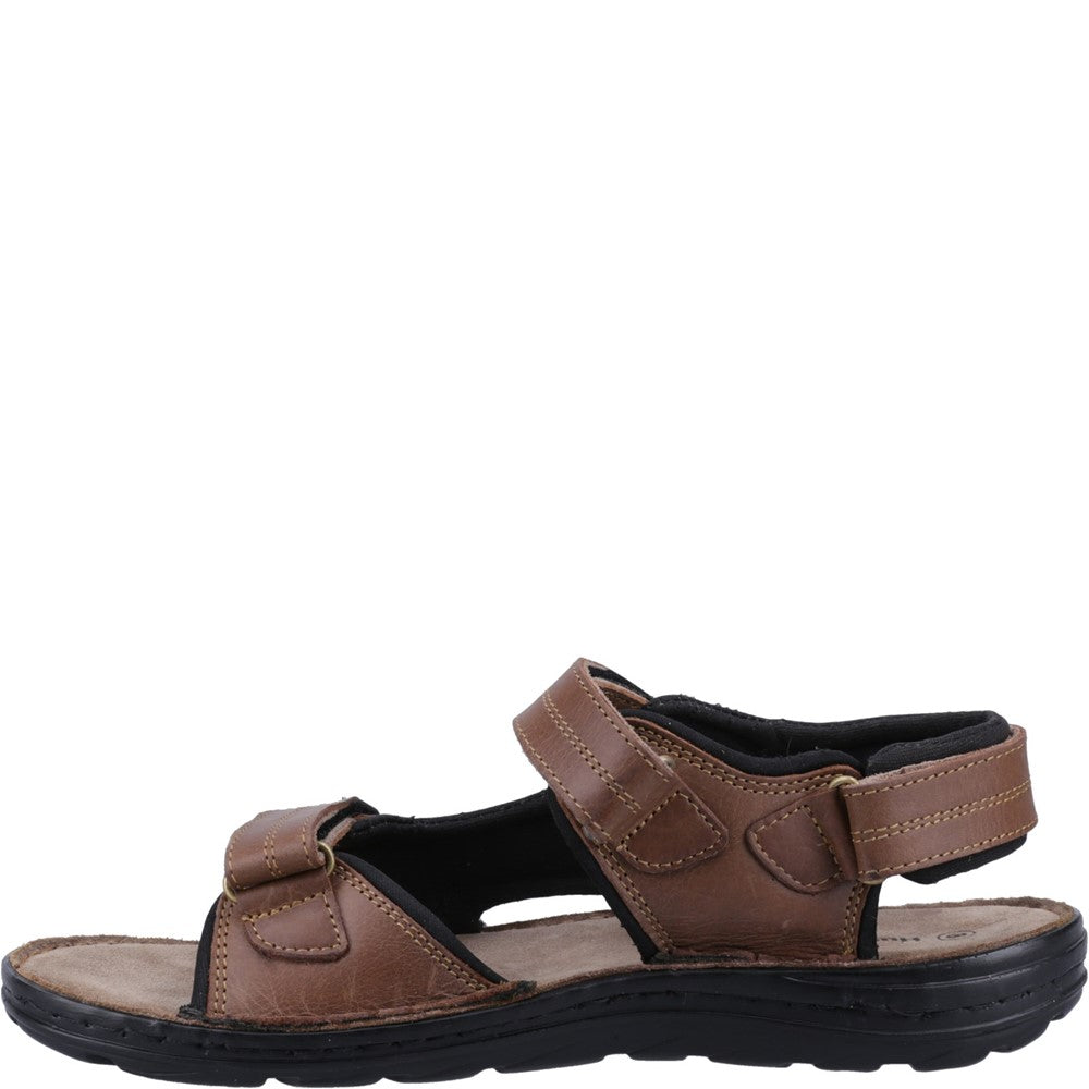 Sandal Mens Summer Tan Hush Puppies Alistair Sandal