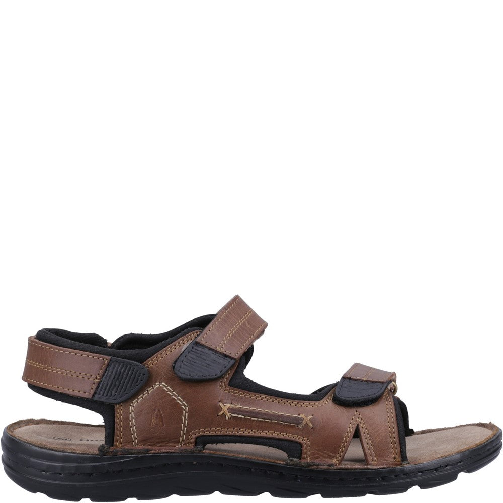 Sandal Mens Summer Tan Hush Puppies Alistair Sandal