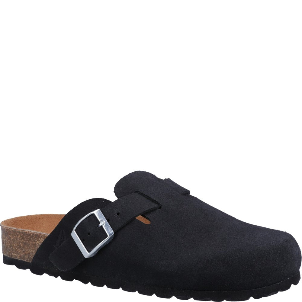Sandal Ladies Summer Black Hush Puppies Bailey Closed Toe Mule