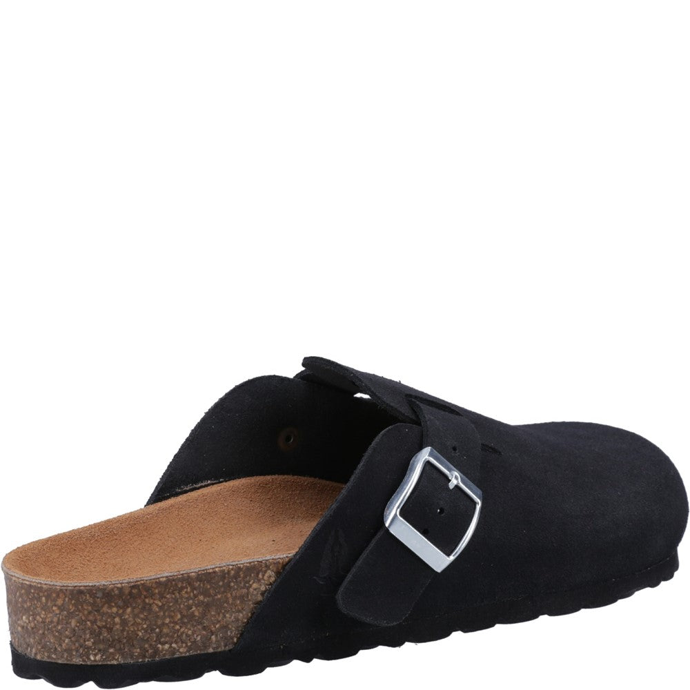 Sandal Ladies Summer Black Hush Puppies Bailey Closed Toe Mule