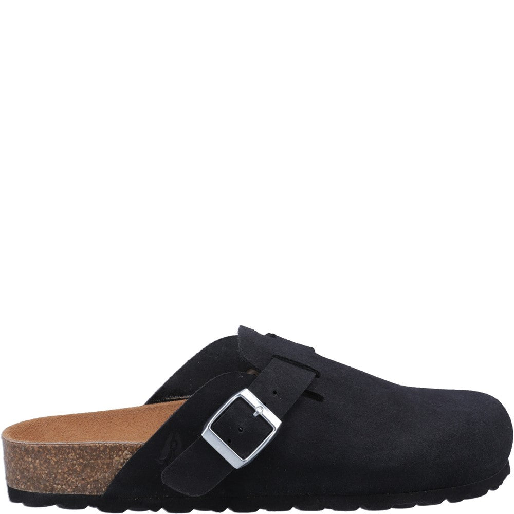 Sandal Ladies Summer Black Hush Puppies Bailey Closed Toe Mule