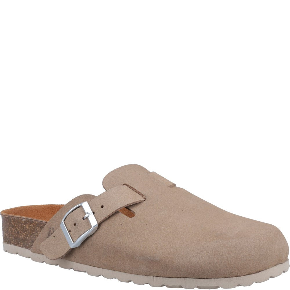 Sandal Ladies Summer Taupe Hush Puppies Bailey Closed Toe Mule