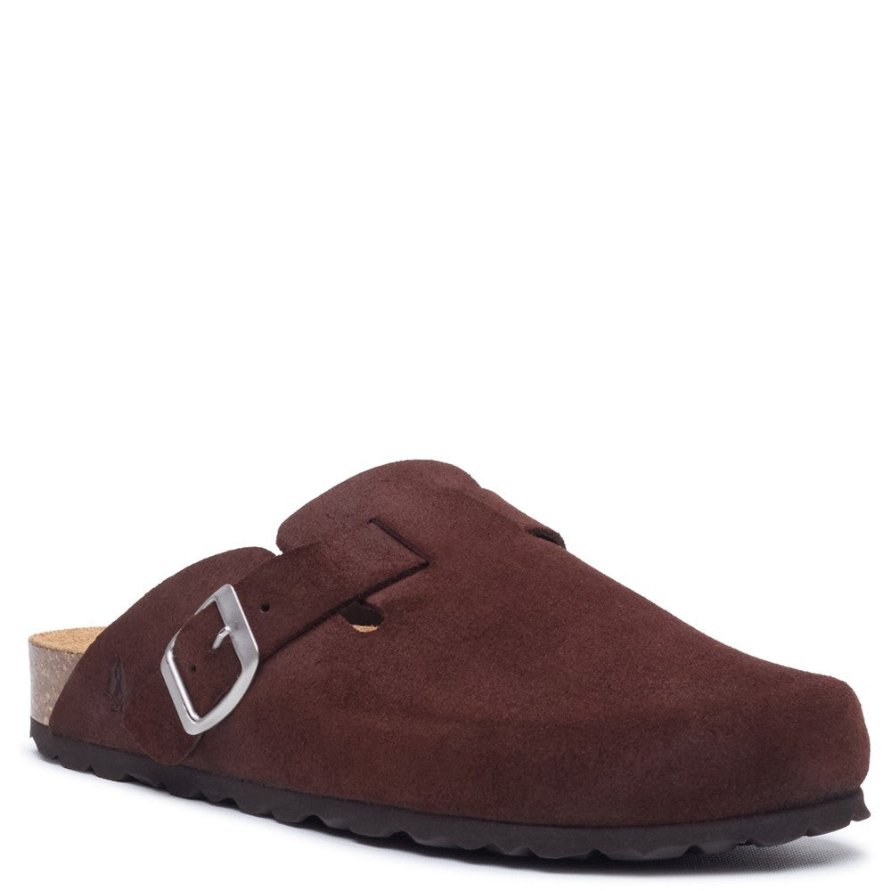 Sandal Ladies Summer Chocolate Hush Puppies Bailey Closed Toe Mule