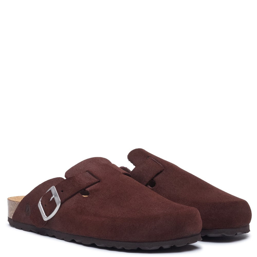Sandal Ladies Summer Chocolate Hush Puppies Bailey Closed Toe Mule