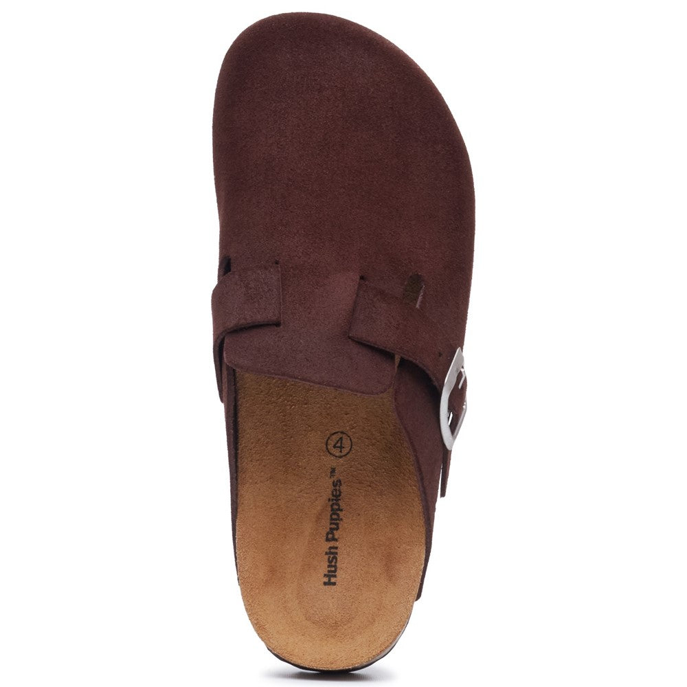 Sandal Ladies Summer Chocolate Hush Puppies Bailey Closed Toe Mule