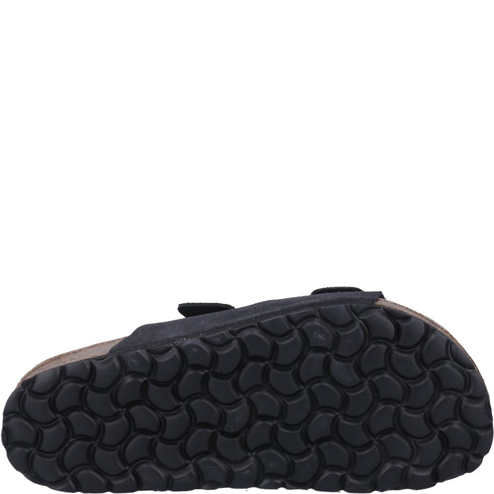 Sandal Ladies Summer Black Hush Puppies Blaire Mule Sandal