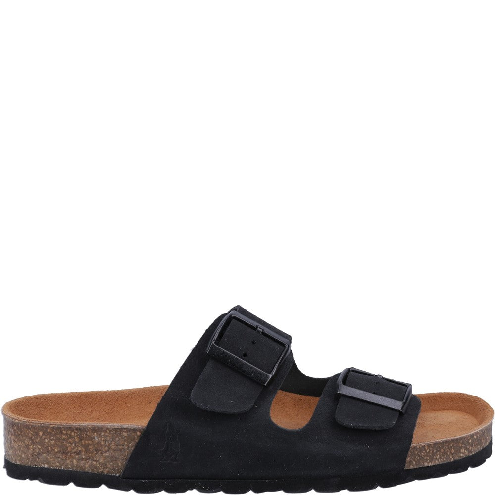 Sandal Ladies Summer Black Hush Puppies Blaire Mule Sandal
