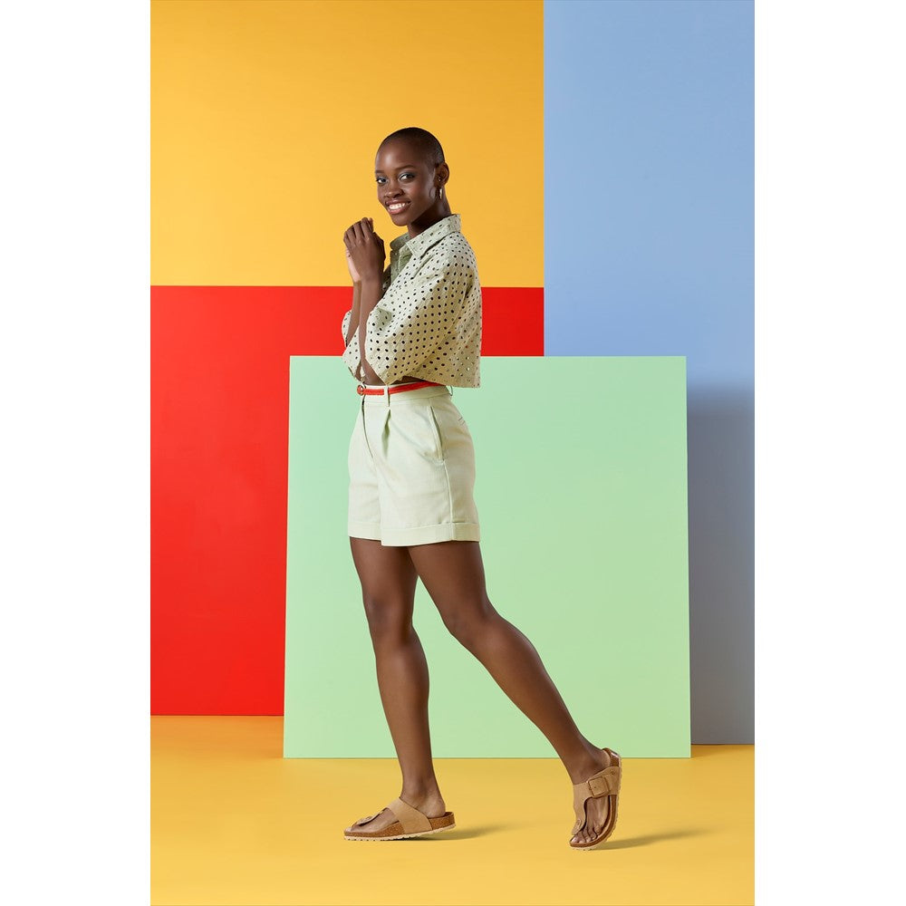 Sandal Ladies Summer Taupe Hush Puppies Billie Toepost Sandal