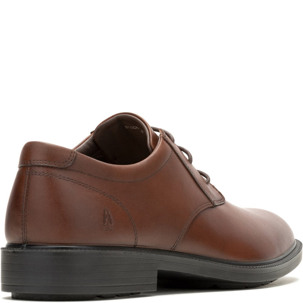 Mens Formal Lace Up Shoes Brown Hush Puppies Banker Shoe