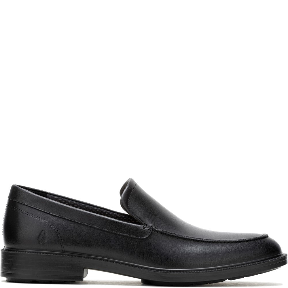 Mens Formal Slip On Shoes Black Hush Puppies Banker Slip On Shoe