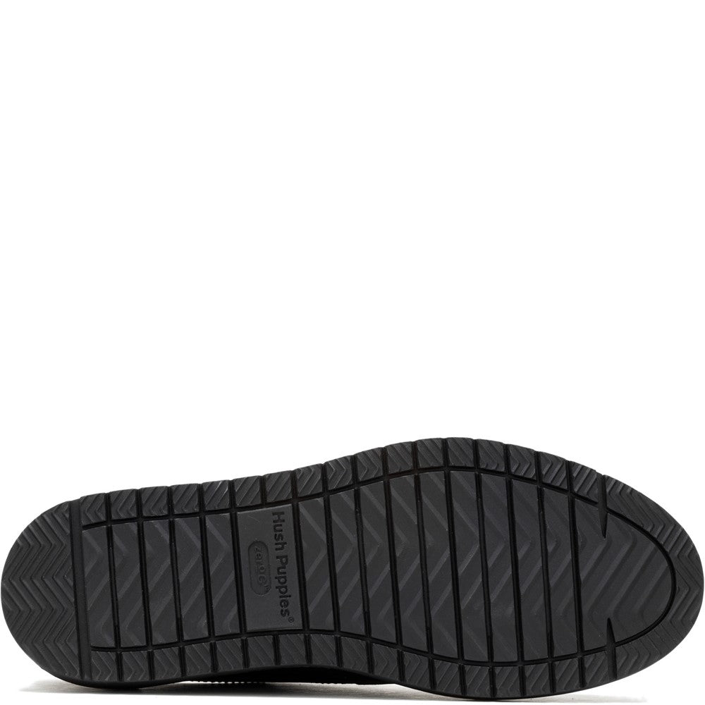 Lace Mens Summer Black Hush Puppies Jenson Oxford