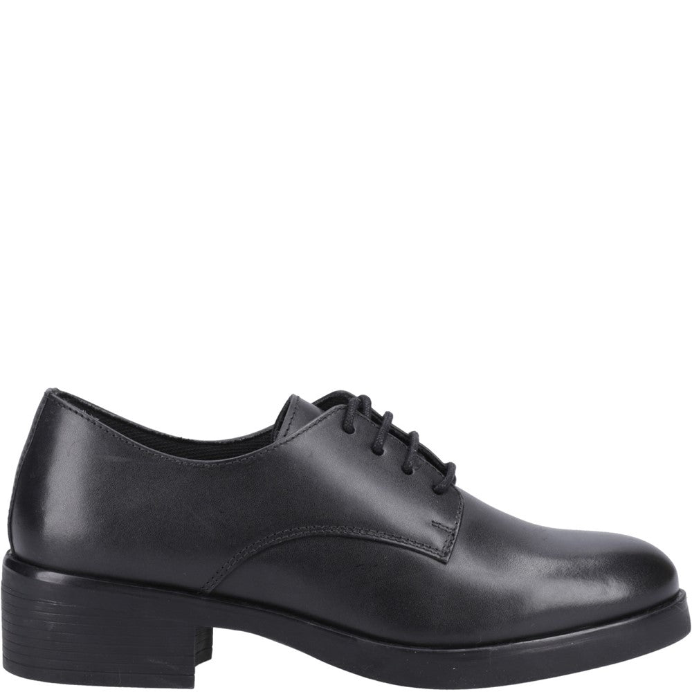 Girls BTS Black Hush Puppies Anastasia Senior Shoe