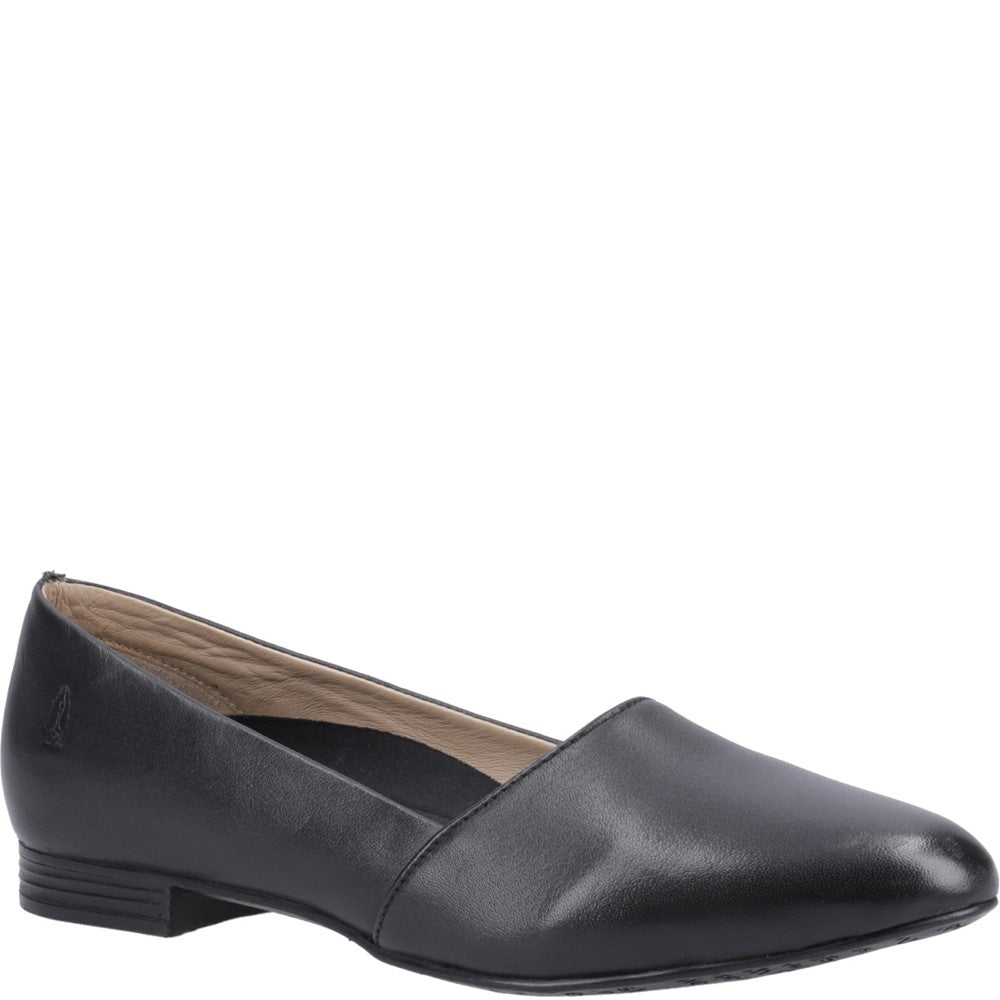 Girls BTS Black/Black Hush Puppies Lola Senior Shoe