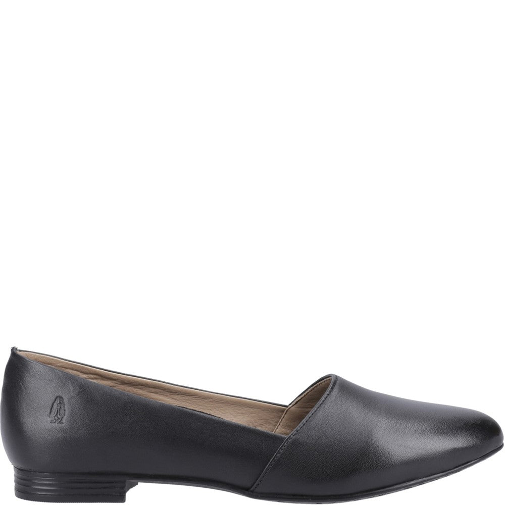 Girls BTS Black/Black Hush Puppies Lola Senior Shoe