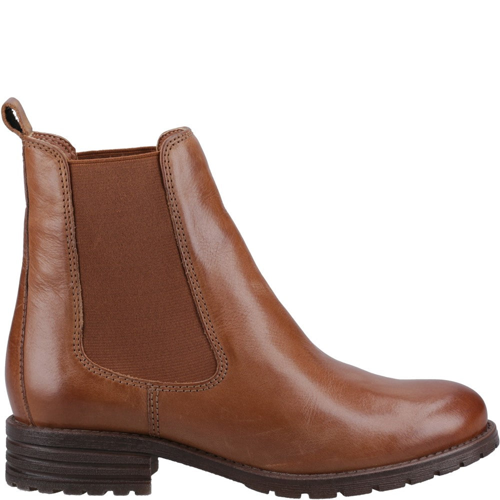 Ladies Ankle Boots Tan Hush Puppies Priya Ankle Boots