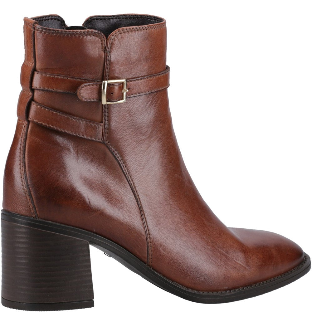Ladies Ankle Boots Brown Hush Puppies Caitlyn Ankle Boots