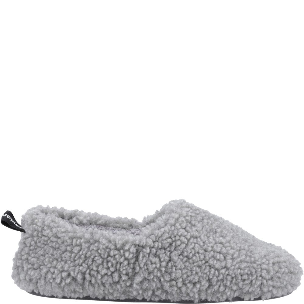 Classic Ladies Slippers Grey Hush Puppies Emily Slippers
