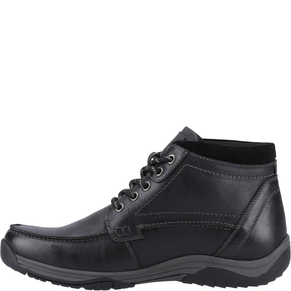Mens Boots Black Hush Puppies Daryl Boots