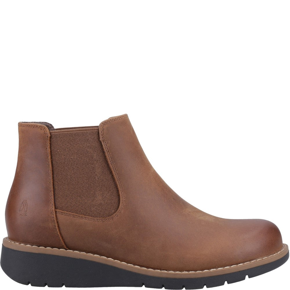 Ladies Ankle Boots Brown Hush Puppies Leonie Ankle Boots