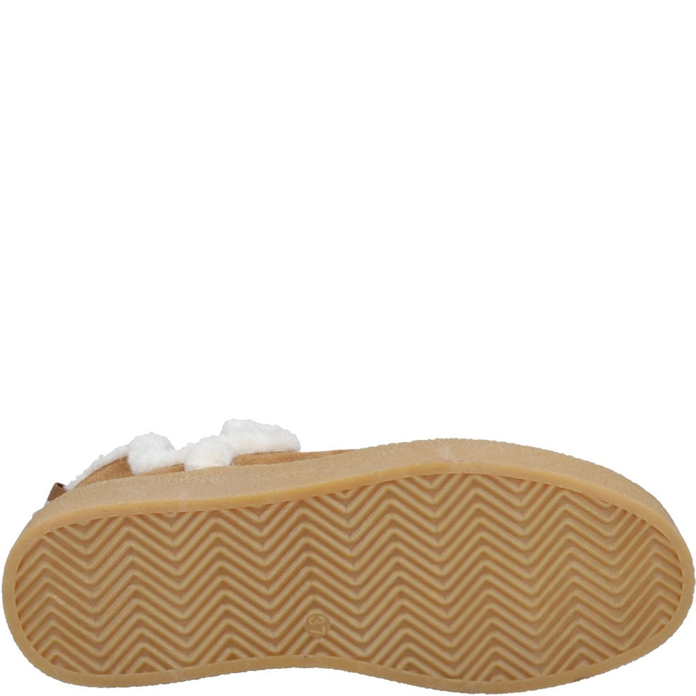 Ladies Ankle Boots Tan Hush Puppies Bella Ankle Boots