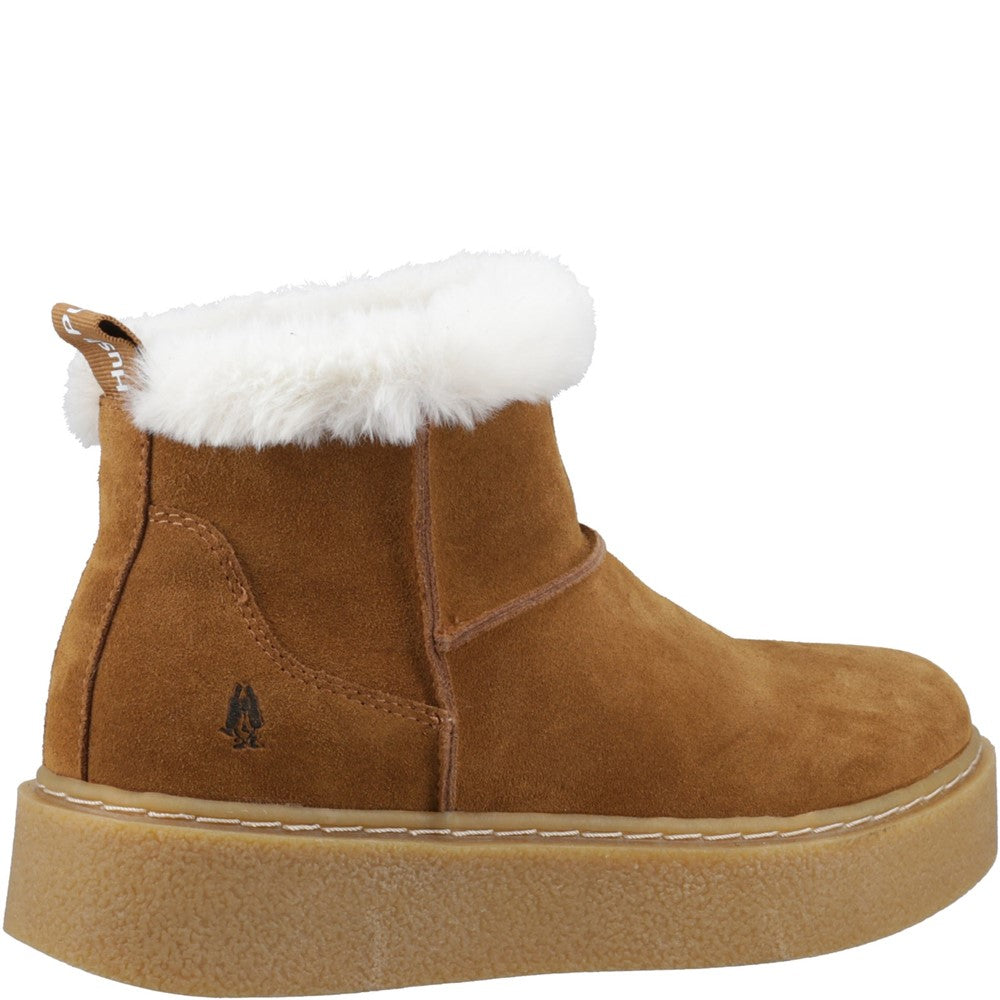 Ladies Ankle Boots Tan Hush Puppies Becca Ankle Boots
