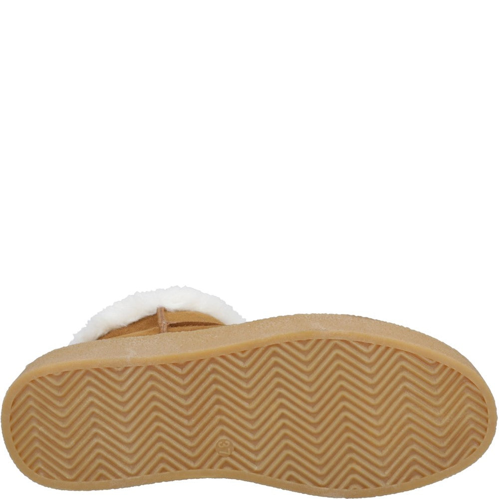 Ladies Ankle Boots Tan Hush Puppies Becca Ankle Boots