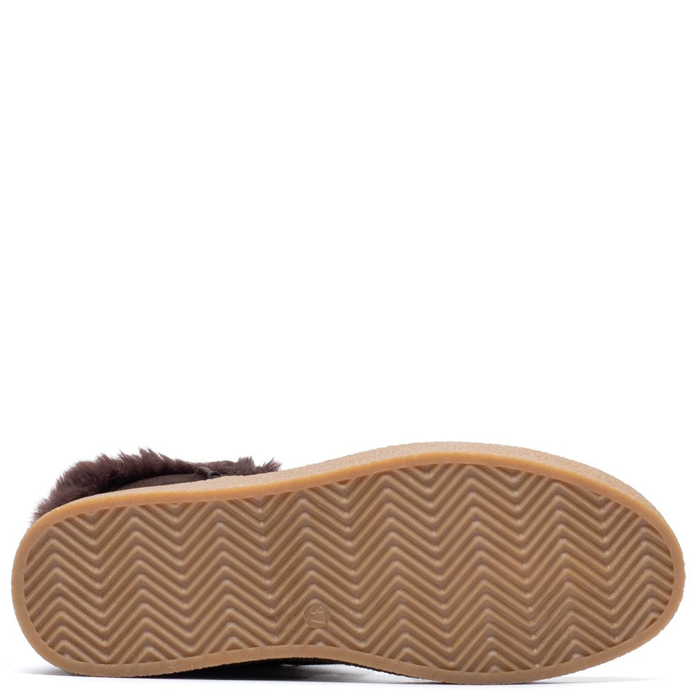 Ladies Ankle Boots Chocolate Hush Puppies Becca Ankle Boots