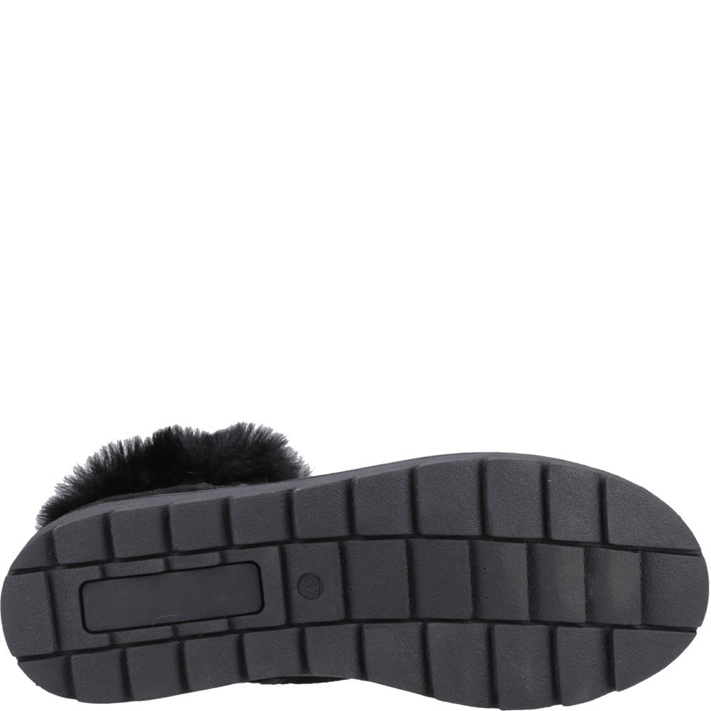 Ladies Mid Boot Black Hush Puppies Moira Mid Boot