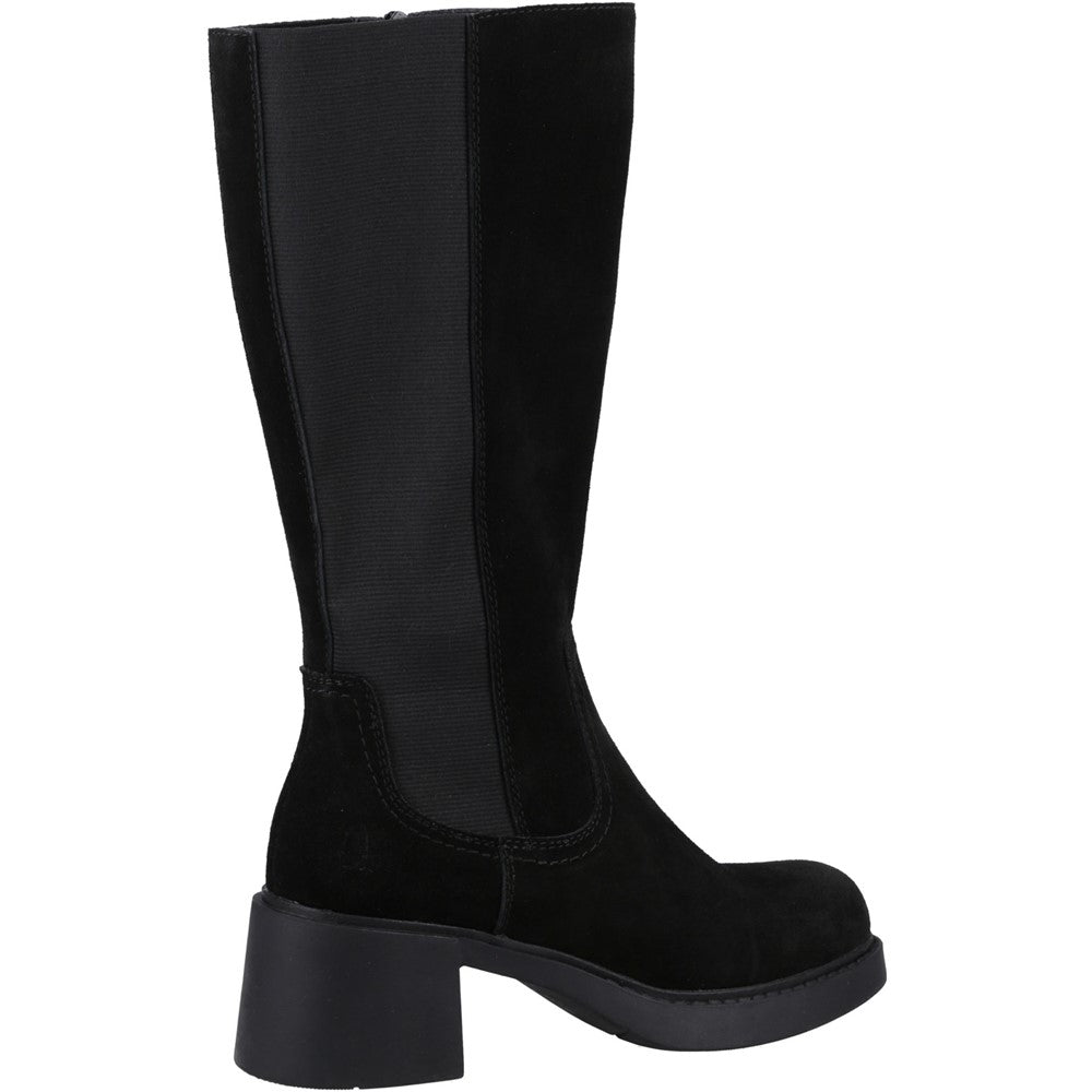 Ladies Long Boots Black Hush Puppies Arabella Long Boots