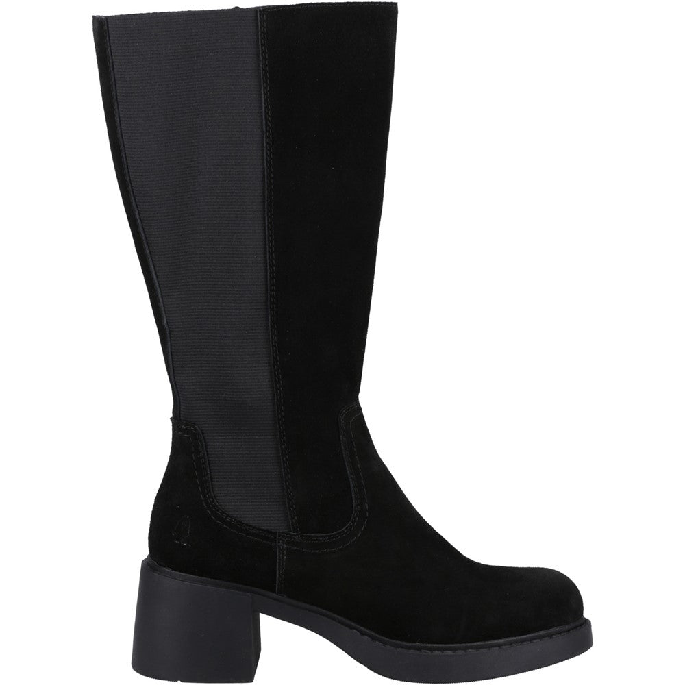 Ladies Long Boots Black Hush Puppies Arabella Long Boots