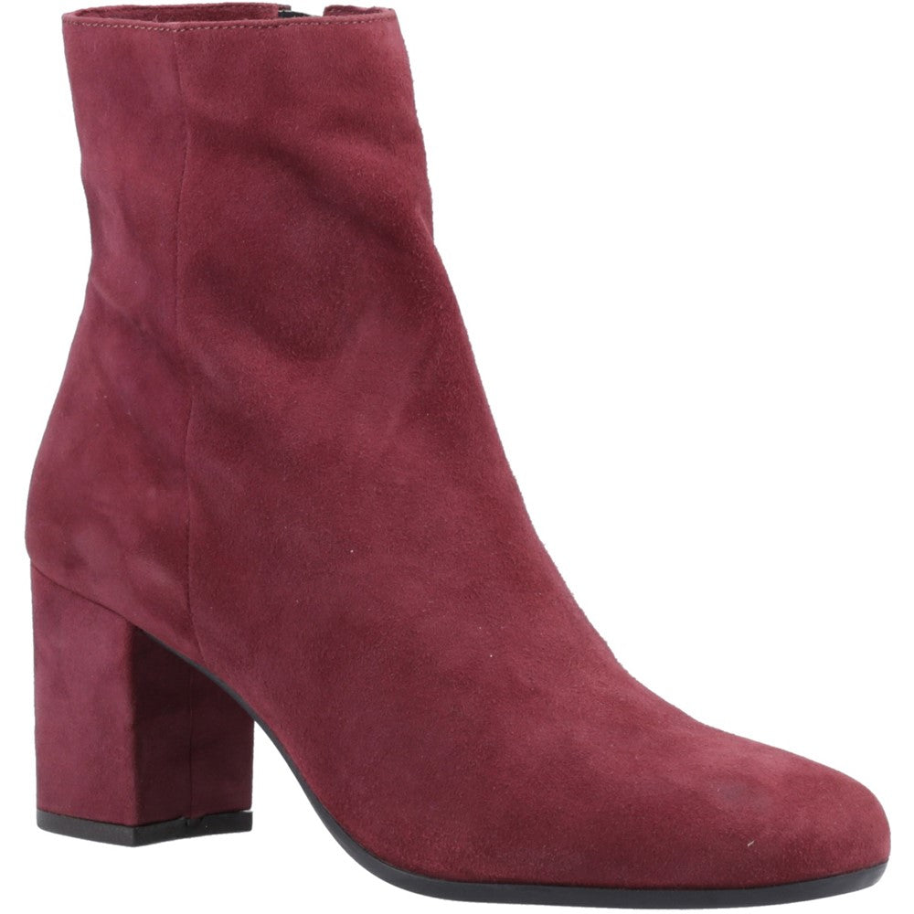 Ladies Ankle Boots Bordeaux Hush Puppies Octavia Ankle Boots