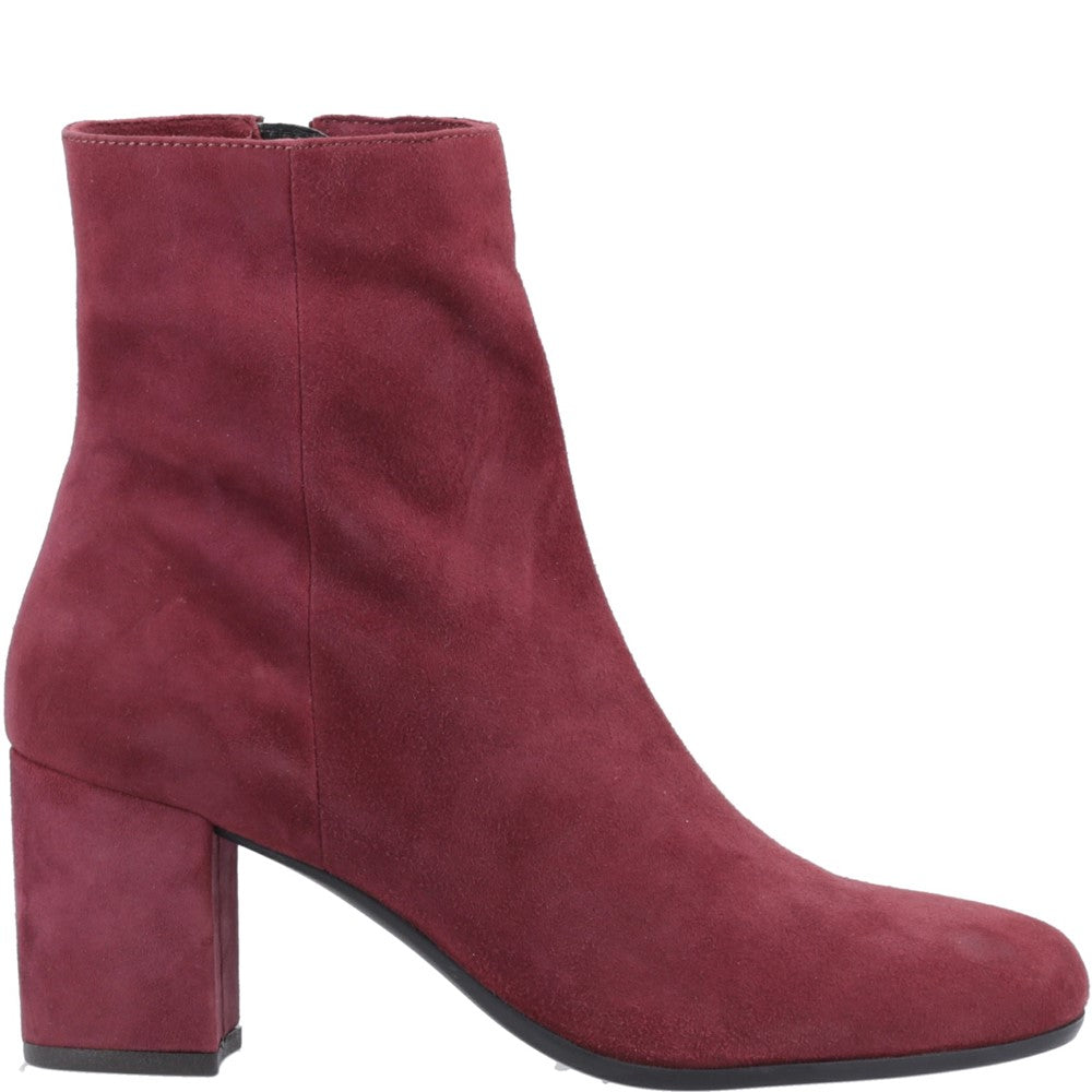 Ladies Ankle Boots Bordeaux Hush Puppies Octavia Ankle Boots