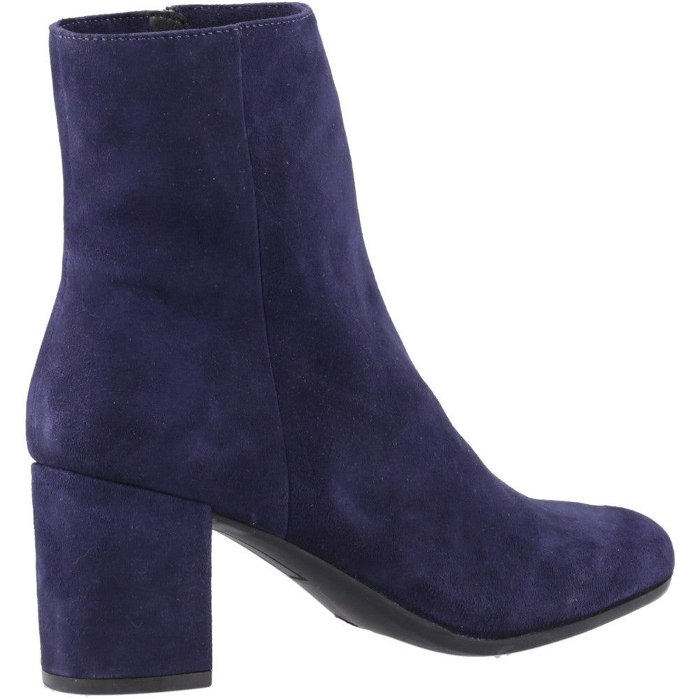 Ladies Ankle Boots Navy Hush Puppies Octavia Ankle Boots