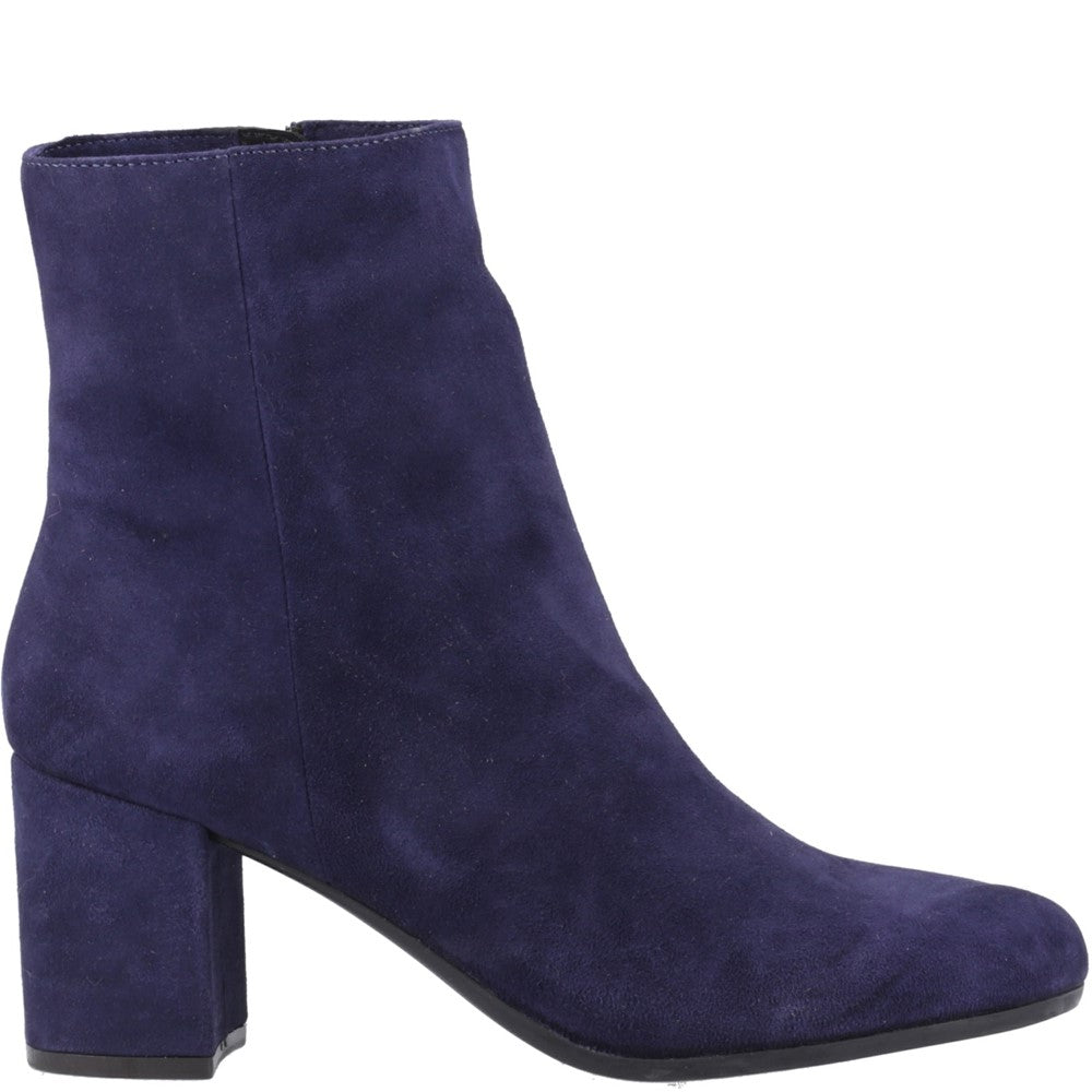 Ladies Ankle Boots Navy Hush Puppies Octavia Ankle Boots