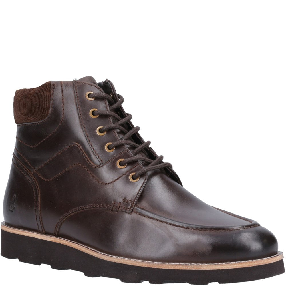 Mens Formal Boots Brown Hush Puppies Kenneth Boots