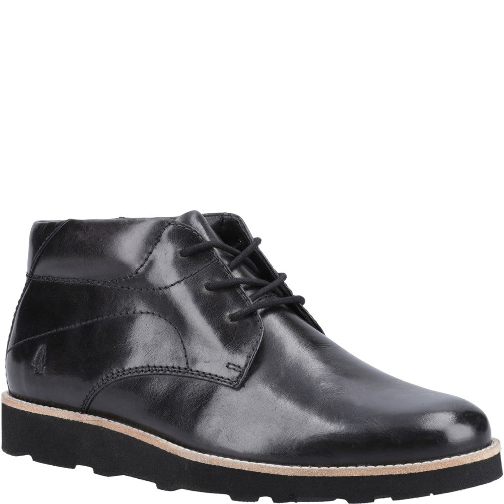 Mens Formal Boots Black Hush Puppies Kennedy Boots
