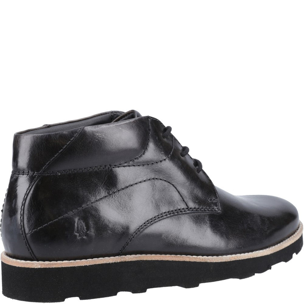 Mens Formal Boots Black Hush Puppies Kennedy Boots